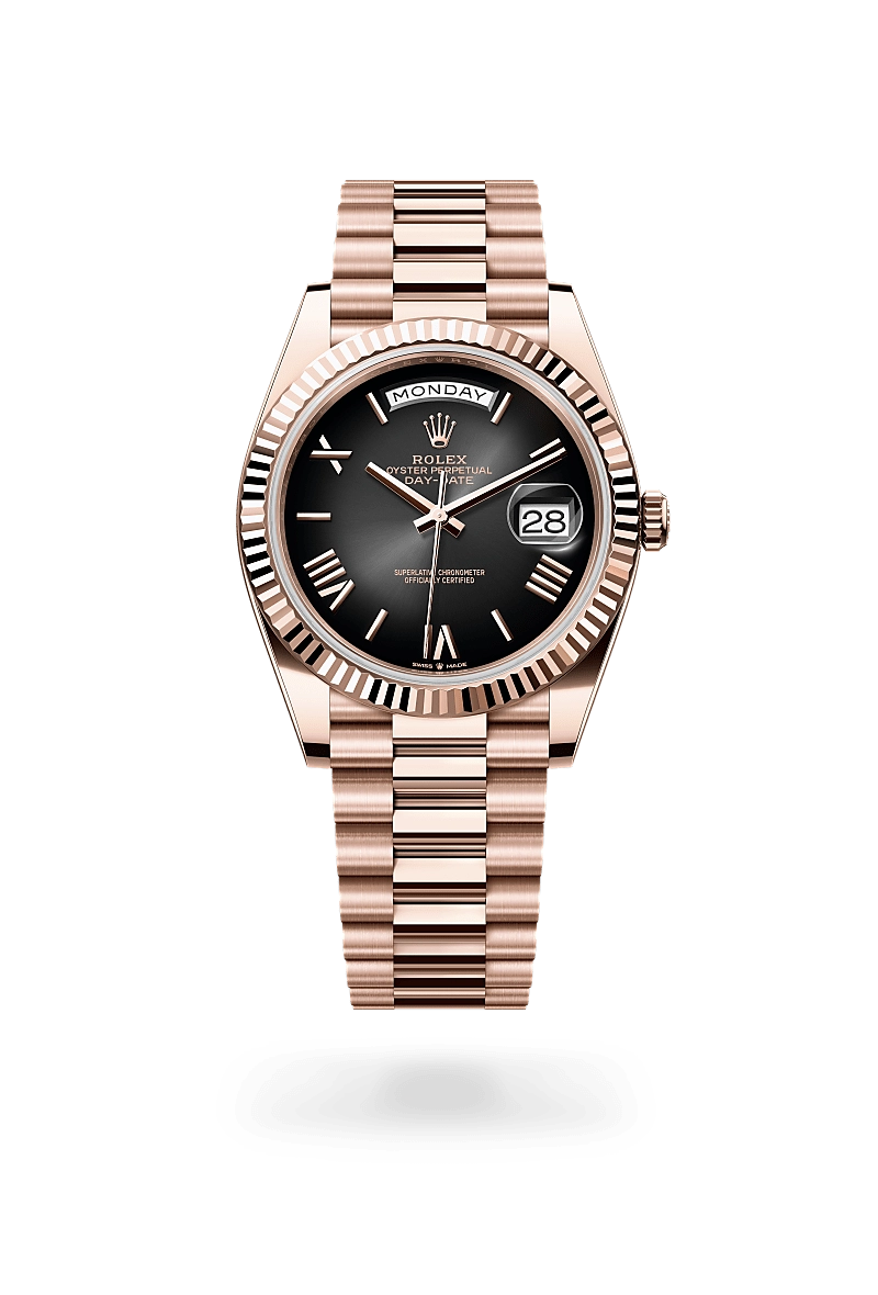 Rolex Day-Date in 18 ct Everose gold, M228235-0055 - Cortina Watch Thailand Rolex Day-Date in 18 ct Everose gold, M228235-0055 - Cortina Watch Thailand