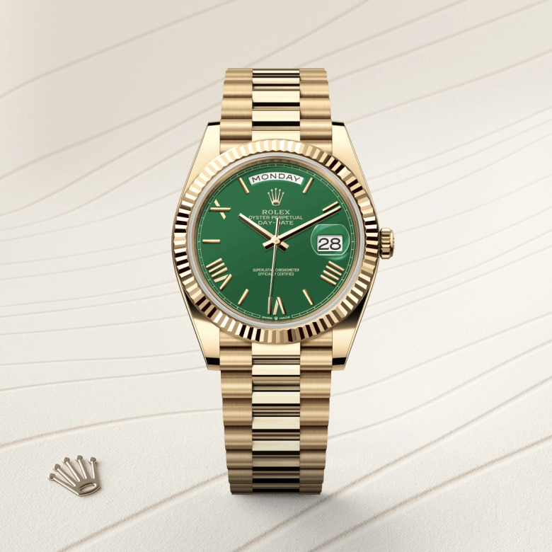 Rolex Day-Date in 18 ct yellow gold, M228238-0061 - Cortina Watch Thailand