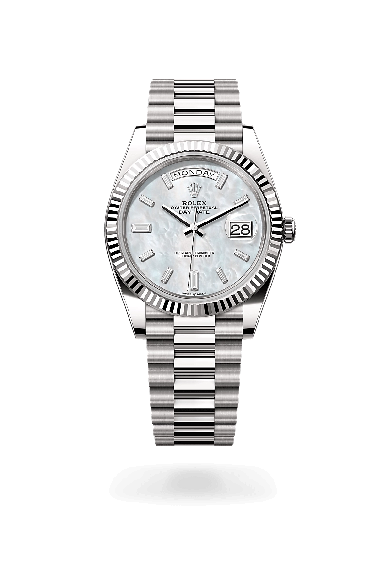 Rolex Day-Date in 18 ct white gold, M228239-0078 - Cortina Watch Thailand Rolex Day-Date in 18 ct white gold, M228239-0078 - Cortina Watch Thailand
