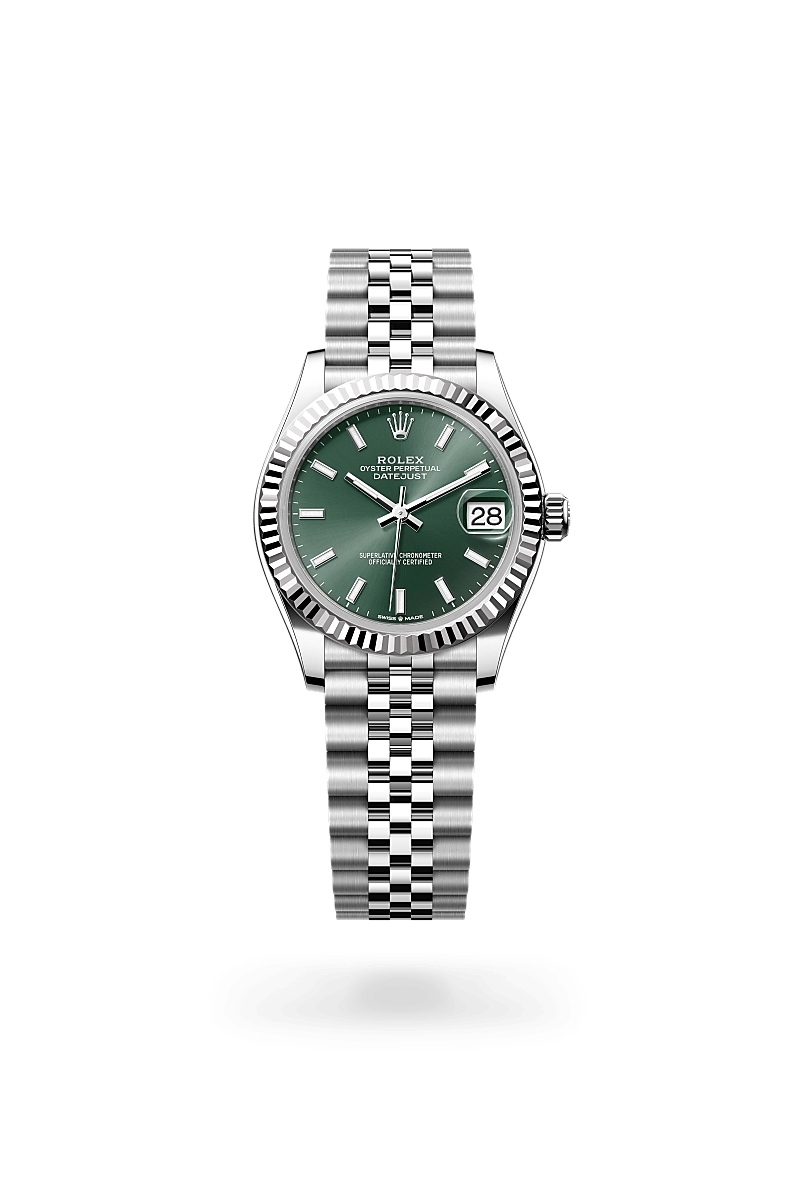 rolex datejust in white-rolesor, m278274-0018 - cortina watch rolex datejust in white-rolesor, m278274-0018 - cortina watch
