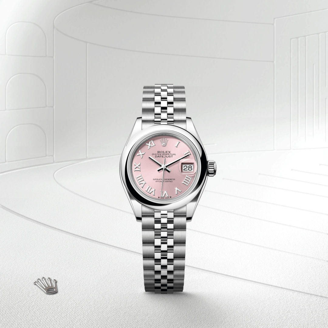 rolex lady-datejust in oystersteel, m279160-0013 - cortina watch