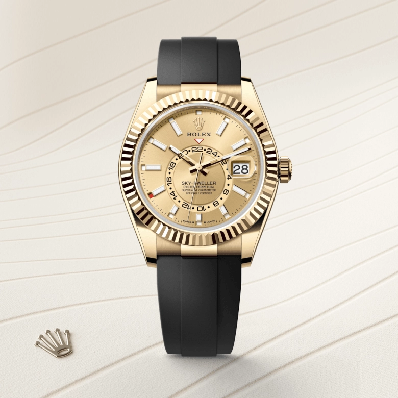 Rolex Sky-Dweller in 18 ct yellow gold, M336238-0001 - Cortina Watch Thailand