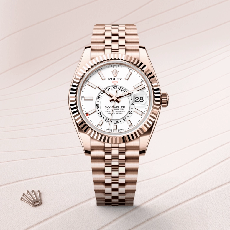 Rolex Sky-Dweller in 18 ct Everose gold, M336935-0007 - Cortina Watch Thailand