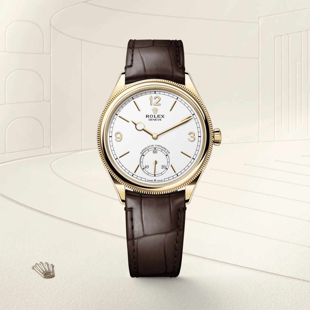 rolex 1908 in 18-ct-yellow-gold, m52508-0006 - cortina watch