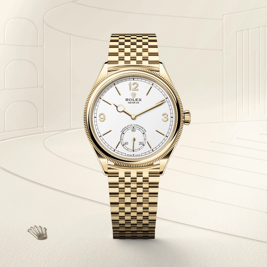 Rolex 1908 in 18 ct yellow gold, M52508-0008 - Cortina Watch Thailand
