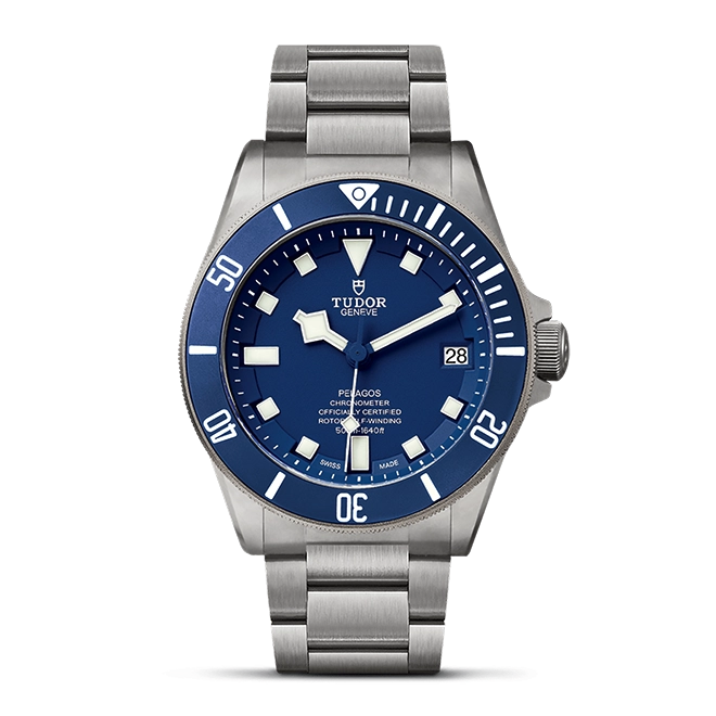 TUDORPelagosPelagos42mm titanium and steel case with satin finish - M25600TB-0001 at Cortina Watch Thailand