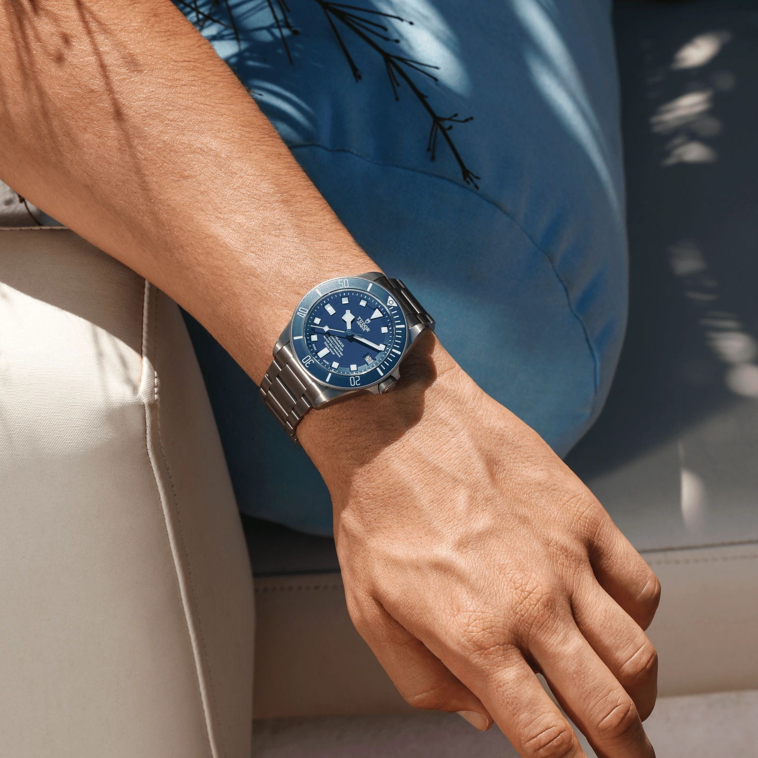 TUDORPelagosPelagos42mm titanium and steel case with satin finish - M25600TB-0001 at Cortina Watch Thailand