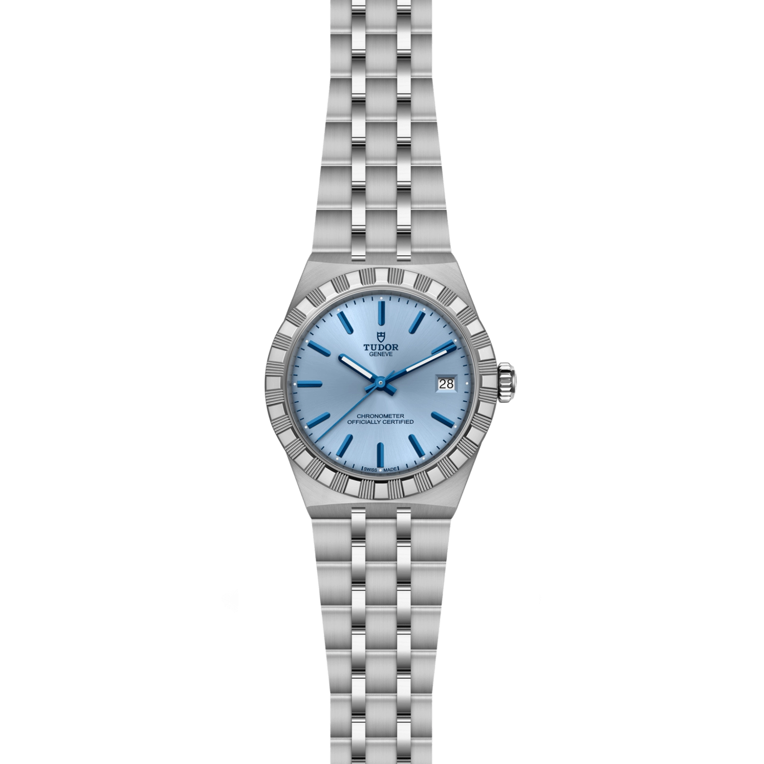 TUDORTUDOR RoyalTUDOR Royal36mm stainless steel case with polished and satin finish - M2836C1A0-0106 at Cortina Watch Thailand
