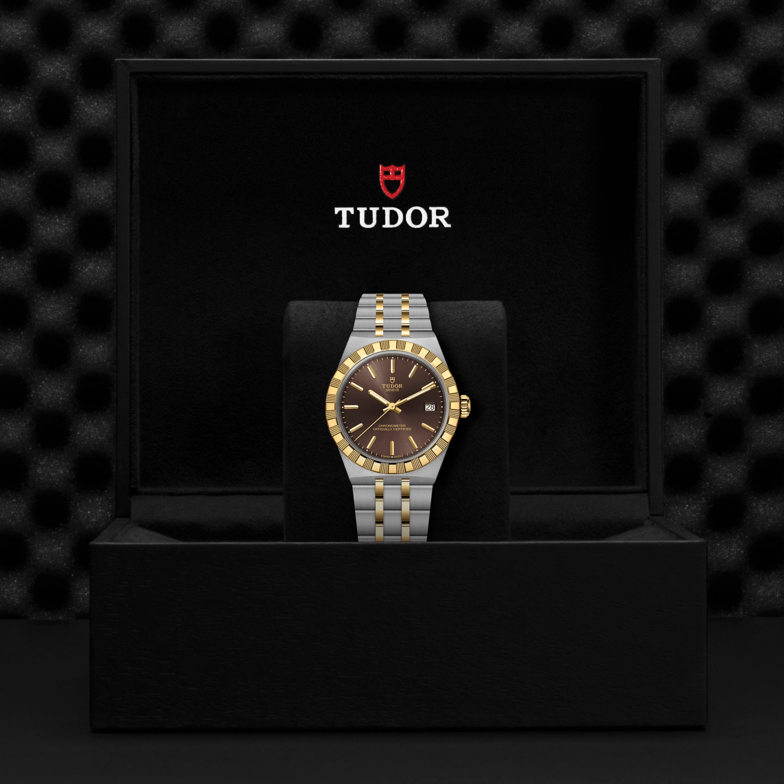 TUDORTUDOR RoyalTUDOR Royal36mm stainless steel and yellow gold case, with polished and satin finish - M2836C1A3-0001 at Cortina Watch Thailand