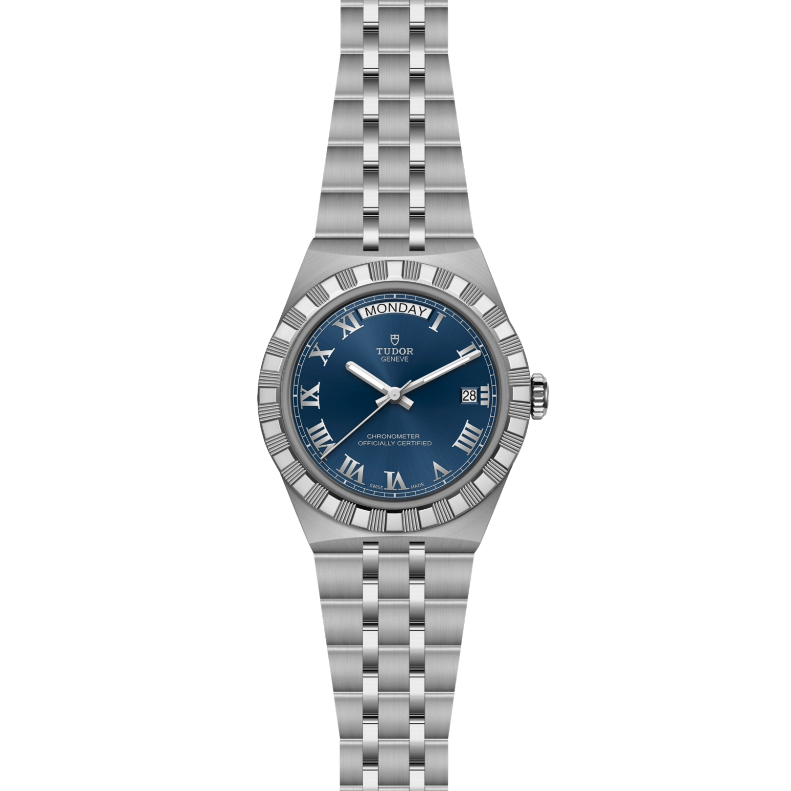 TUDORTUDOR RoyalTUDOR Royal40mm stainless steel case with polished and satin finish - M2840D1A0-0002 at Cortina Watch Thailand