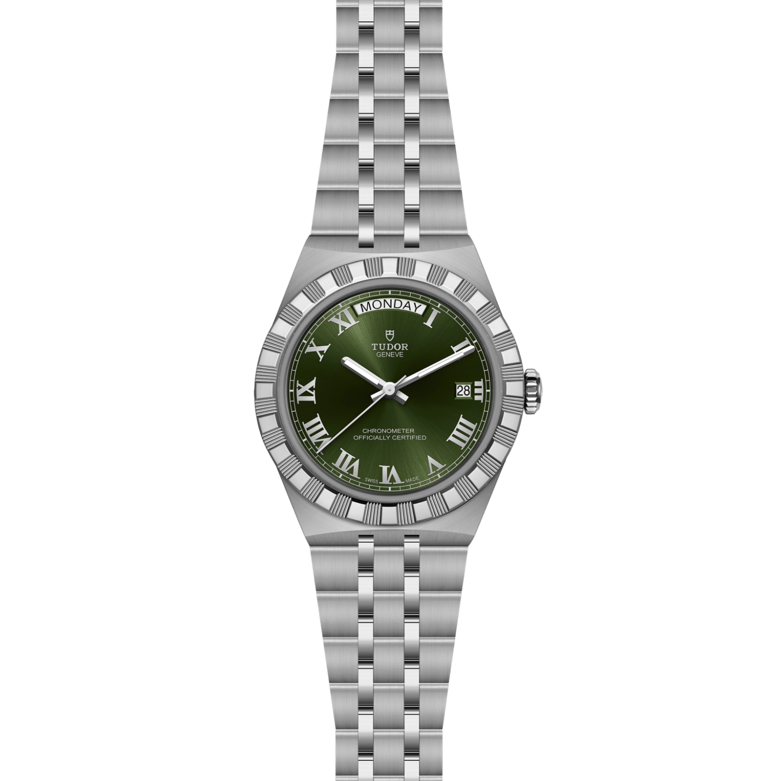 TUDORTUDOR RoyalTUDOR Royal40mm stainless steel case with polished and satin finish - M2840D1A0-0003 at Cortina Watch Thailand