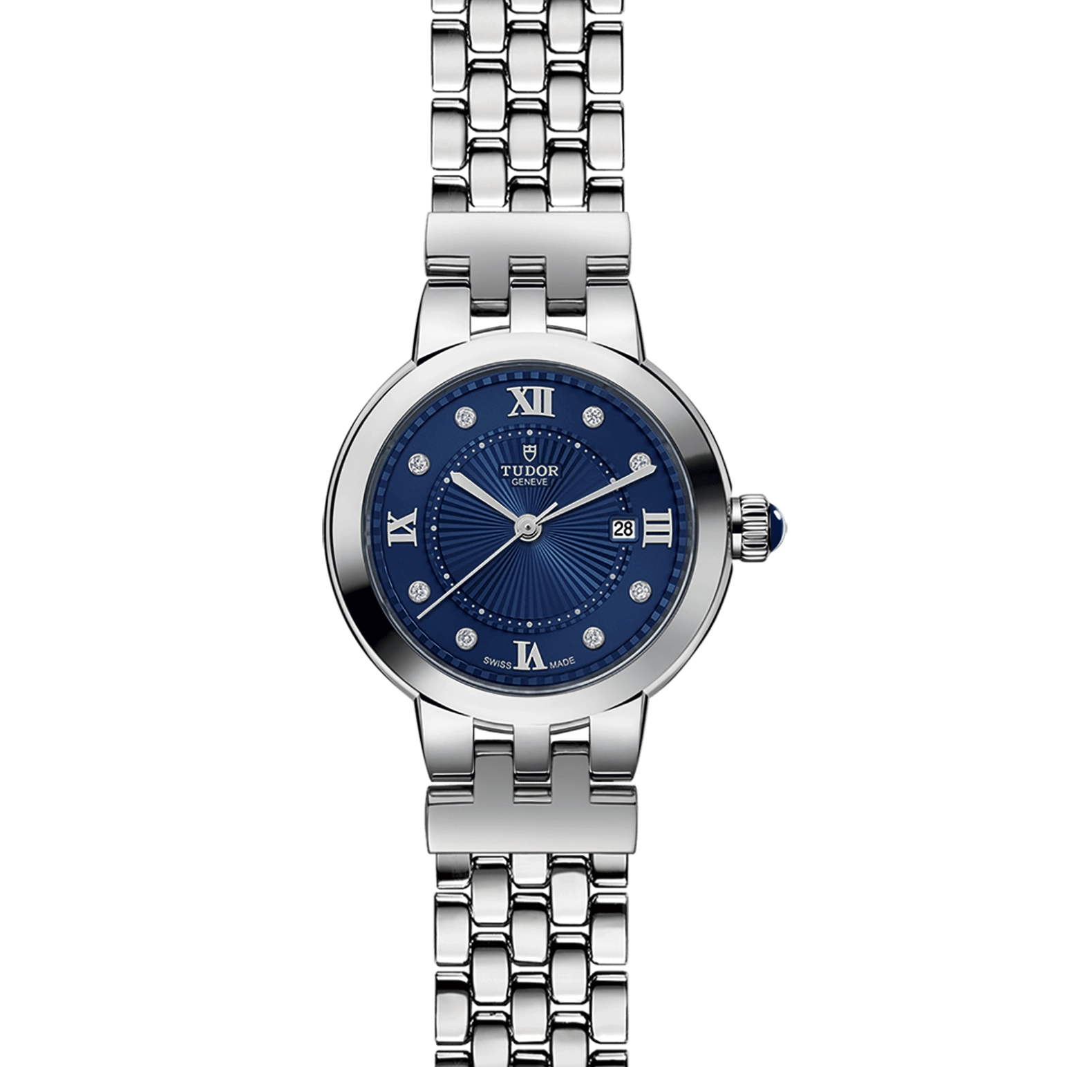 TUDORClair de RoseClair de Rose30mm steel case with polished finish - M35500-0010 at Cortina Watch Thailand