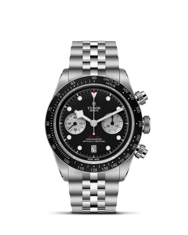 TUDORBlack Bay ChronoBlack Bay Chrono41mm stainless steel case with polished and satin-brushed finishes - M79360N-0013 at Cortina Watch Thailand