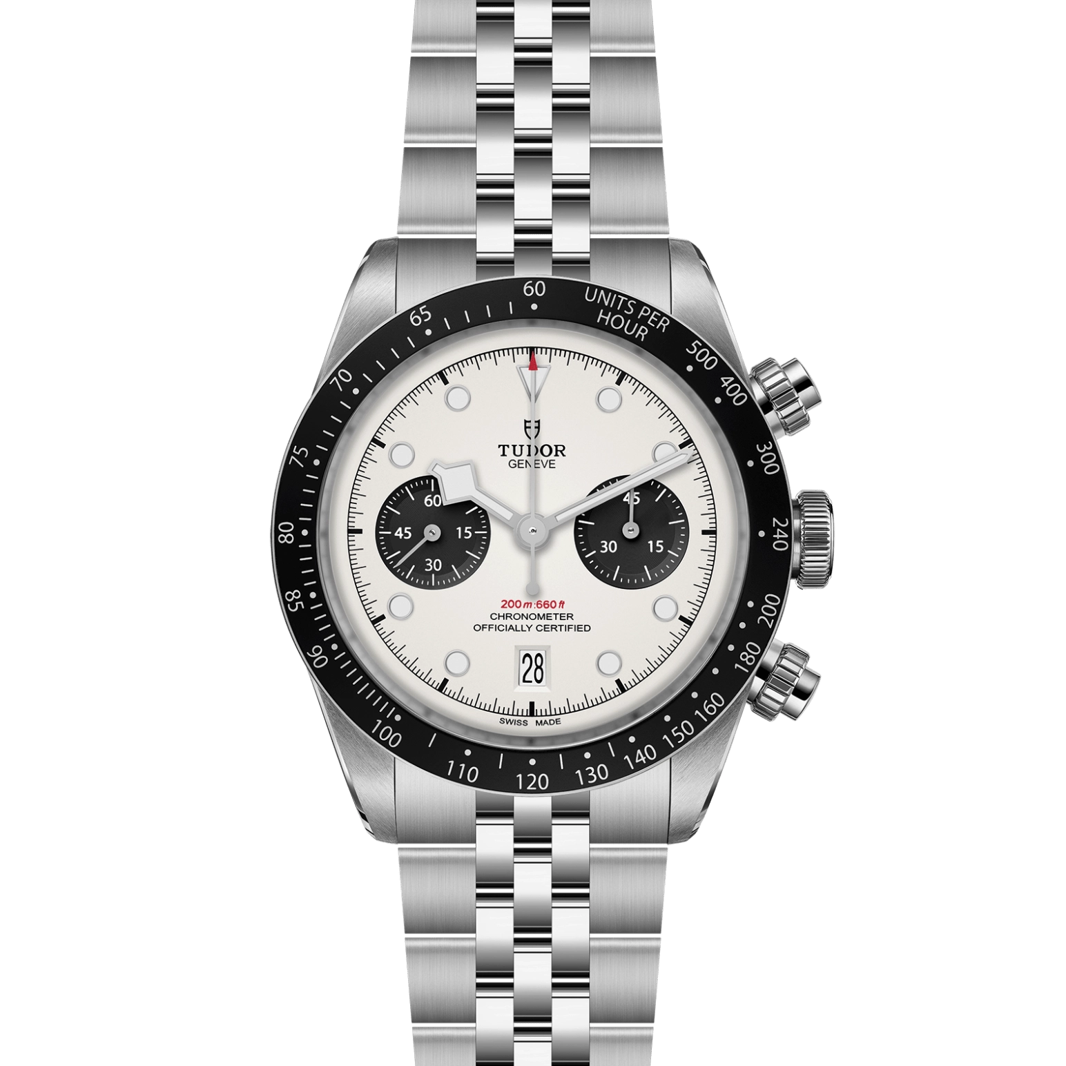 TUDORBlack Bay ChronoBlack Bay Chrono41mm stainless steel case with polished and satin-brushed finishes - M79360N-0014 at Cortina Watch Thailand