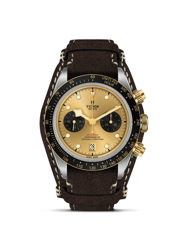 TUDORBlack Bay Chrono S&GBlack Bay Chrono41mm steel case with polished and satin finish - M79363N-0008 at Cortina Watch Thailand