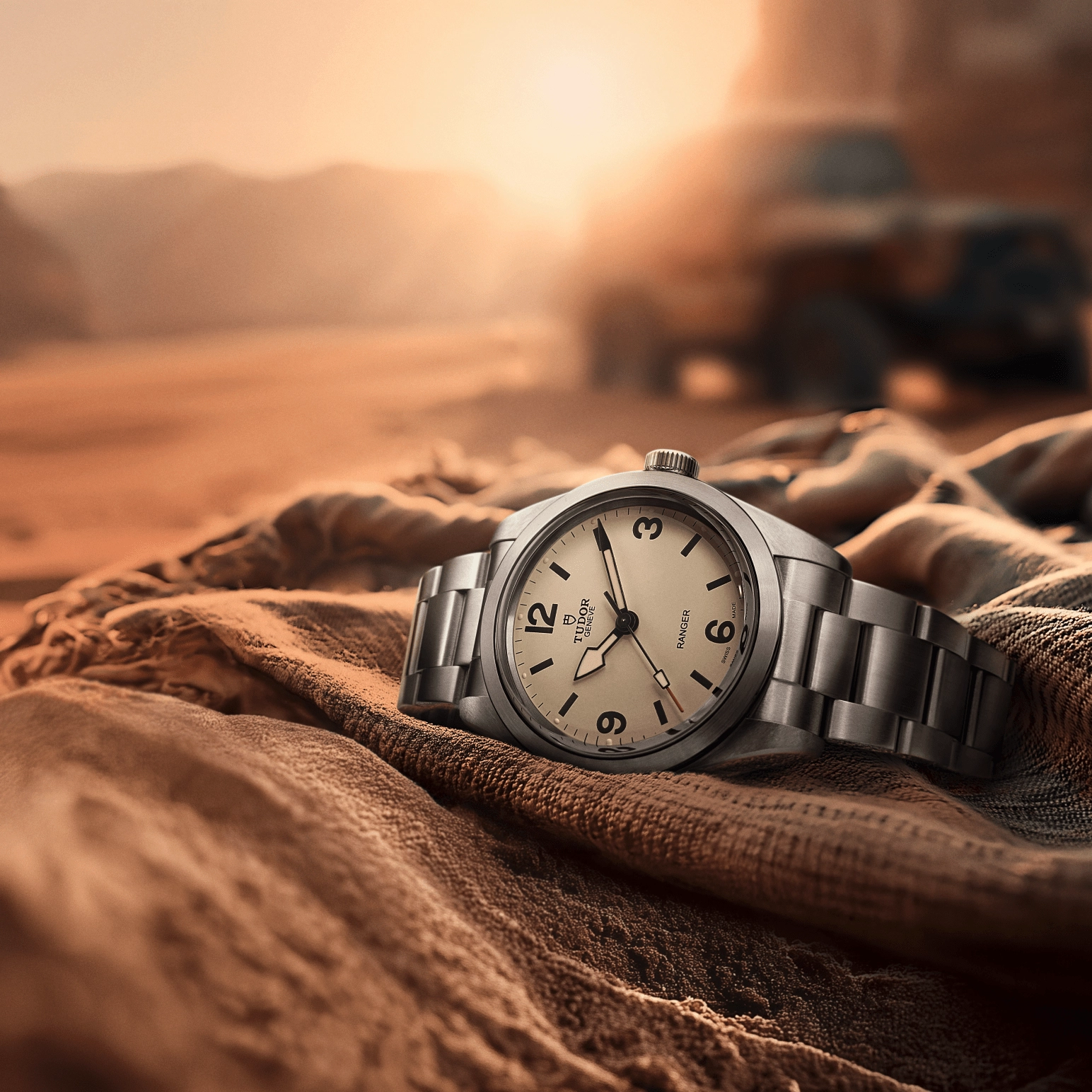 TUDORRangerRanger39mm steel case, satin finish - M79950-0008 at Cortina Watch Thailand