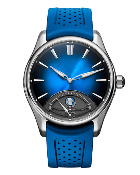 Pioneer Retrograde Seconds Midnight Blue - Cortina Watch Thailand