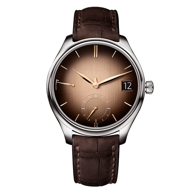 Endeavour Perpetual Calendar Smoked Salmon - Cortina Watch Thailand