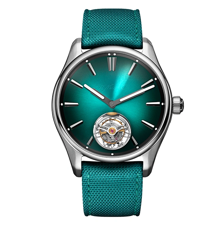 Pioneer Tourbillon Blue Lagoon Fumé - Cortina Watch Thailand