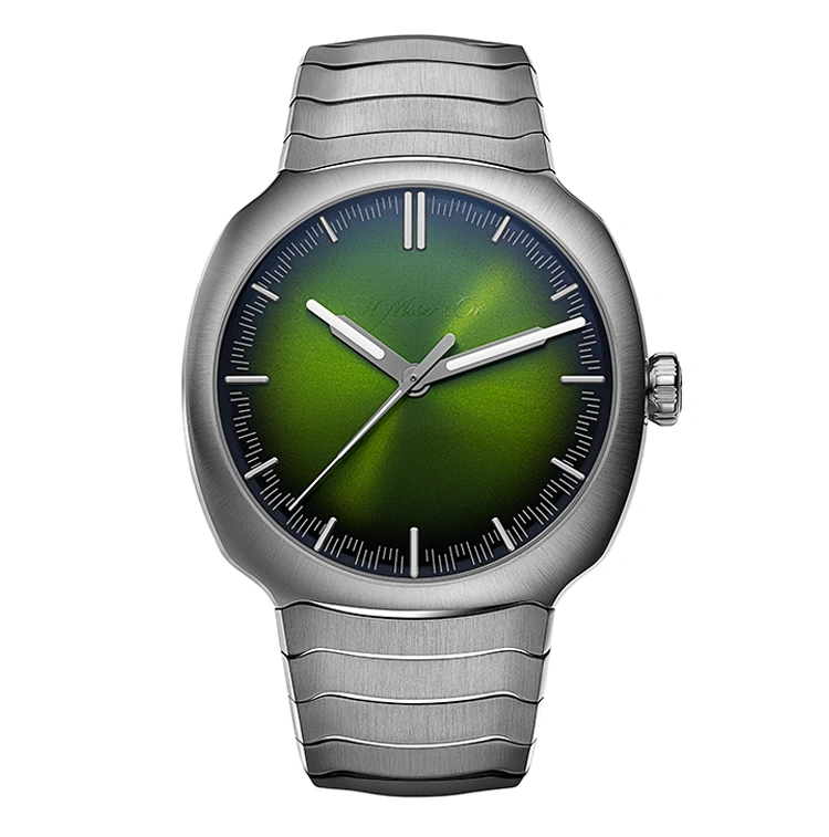 Streamliner Centre Seconds Matrix Green - Cortina Watch Thailand