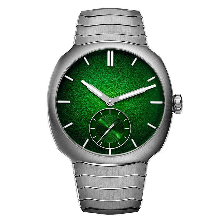 Streamliner Small Seconds Lime Green Enamel Boutique Edition - Cortina Watch Thailand