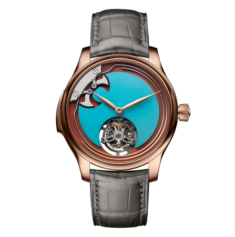 Endeavour Minute Repeater Tourbillon Concept Pop - Turquoise and Lacquered Dial - Cortina Watch Thailand