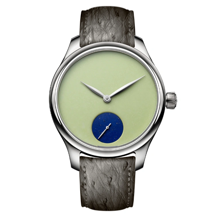 Endeavour Small Seconds Concept Pop - Lemon Chrysoprase Dial and Lapis Lazuli - Cortina Watch Thailand