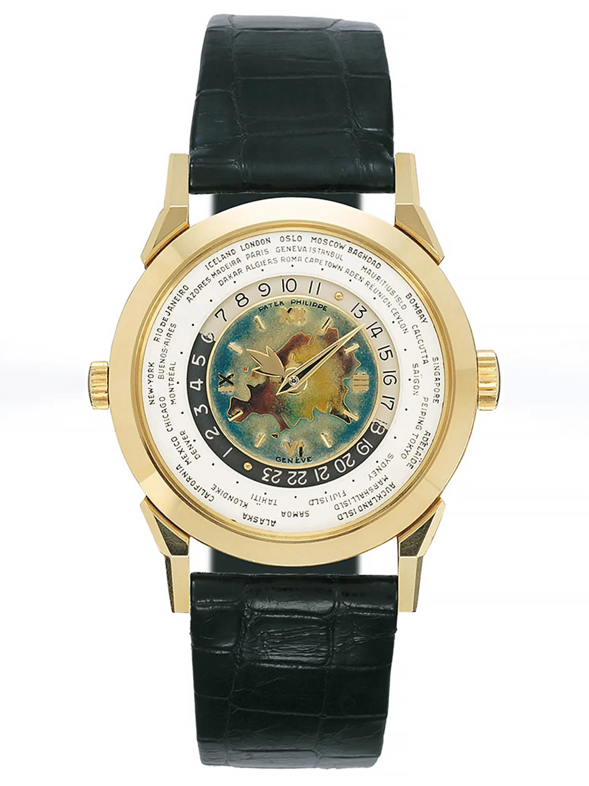 Re Patek Philippe World Time Scaled