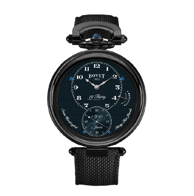 19Thirty Petrol Blue Guilloché, Black DLC Stainless Steel - Cortina Watch Taiwan