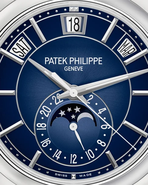 Annual Calendar, Moon phases - Cortina Watch Taiwan