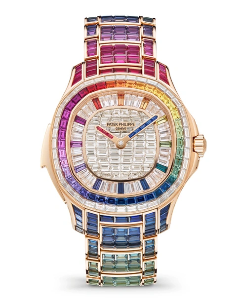 Aquanaut Luce “Rainbow” Minute Repeater, Haute Joaillerie - Cortina Watch Taiwan