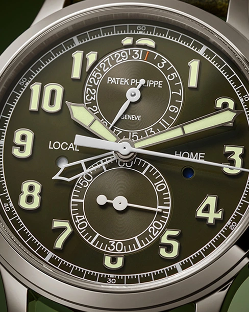 Calatrava Pilot Travel Time Chronograph - Cortina Watch Taiwan