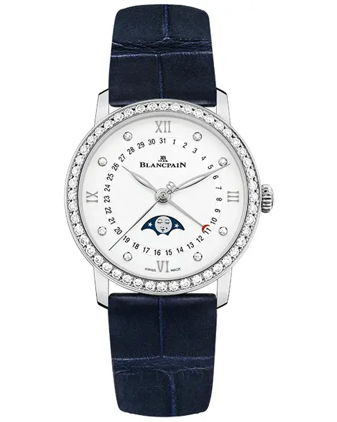 Villeret Women Quantième Phase de Lune - Cortina Watch Taiwan