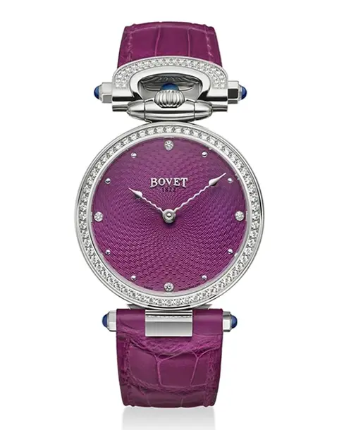 Miss Audrey Rose Lacquered Guilloché Dail, Stainless Steel - Cortina Watch Taiwan