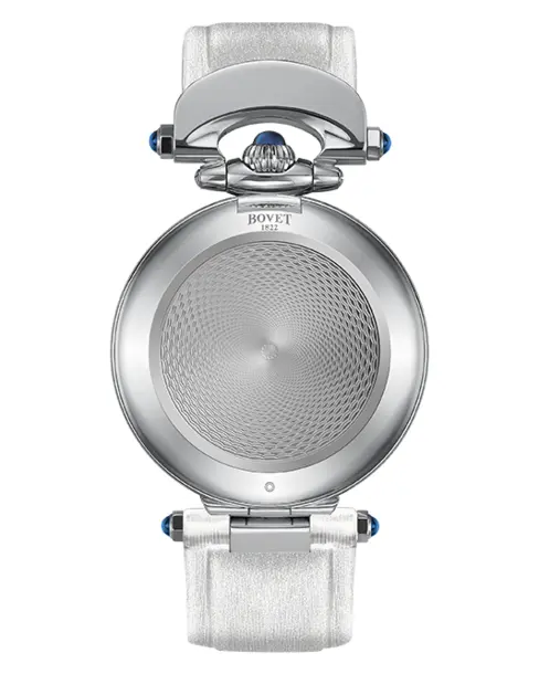 Miss Audrey Dark Blue Lacquered Guilloché, Stainless Steel - Cortina Watch Taiwan