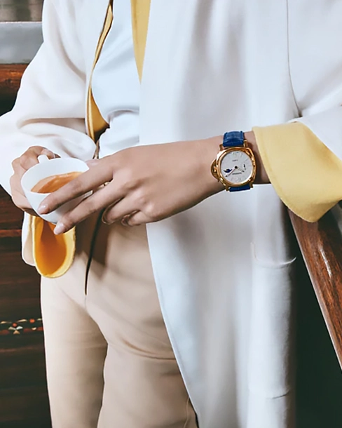 Luminor Due Luna Goldtech™ - Cortina Watch Taiwan