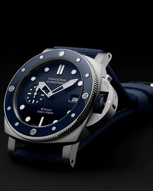 Submersible QuarantaQuattro ESteel™ Blu Profondo - Cortina Watch Taiwan
