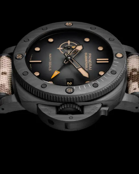 Submersible QuarantaQuattro GMT Navy SEALs Carbotech™- 44mm - Cortina Watch Taiwan