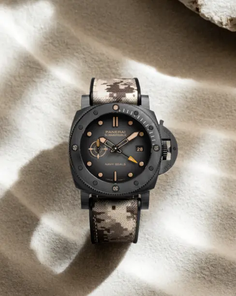 Submersible QuarantaQuattro GMT Navy SEALs Carbotech™- 44mm - Cortina Watch Taiwan