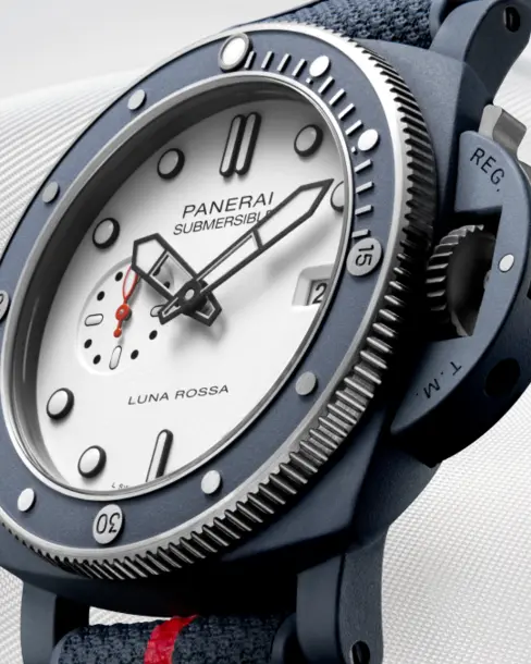 Submersible QuarantaQuattro Luna Rossa Ti-Ceramitech™ - Cortina Watch Taiwan