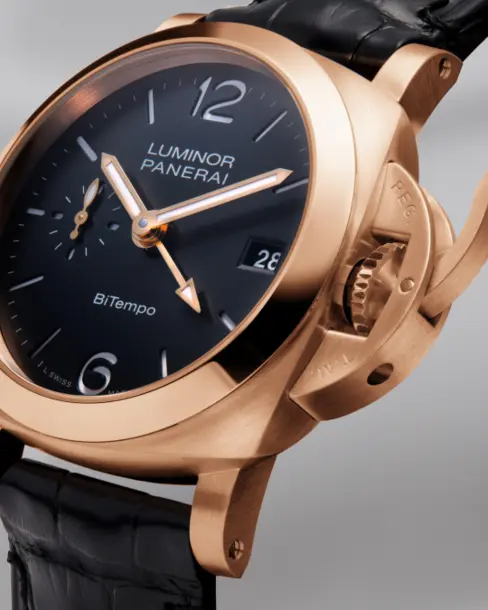Luminor Quaranta BiTempo Goldtech™ - Cortina Watch Taiwan