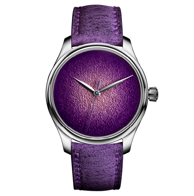 Endeavour Centre Seconds Concept Purple Enamel - Cortina Watch Taiwan