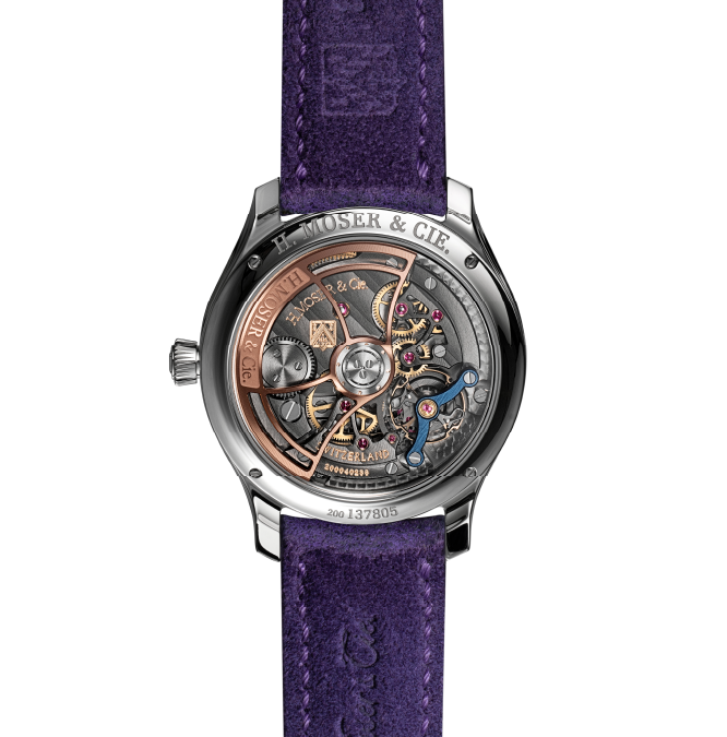 Endeavour Centre Seconds Concept Purple Enamel - Cortina Watch Taiwan