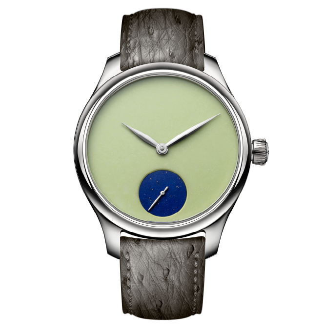 Endeavour Small Seconds Concept Pop - Lemon Chrysoprase Dial and Lapis Lazuli - Cortina Watch Taiwan