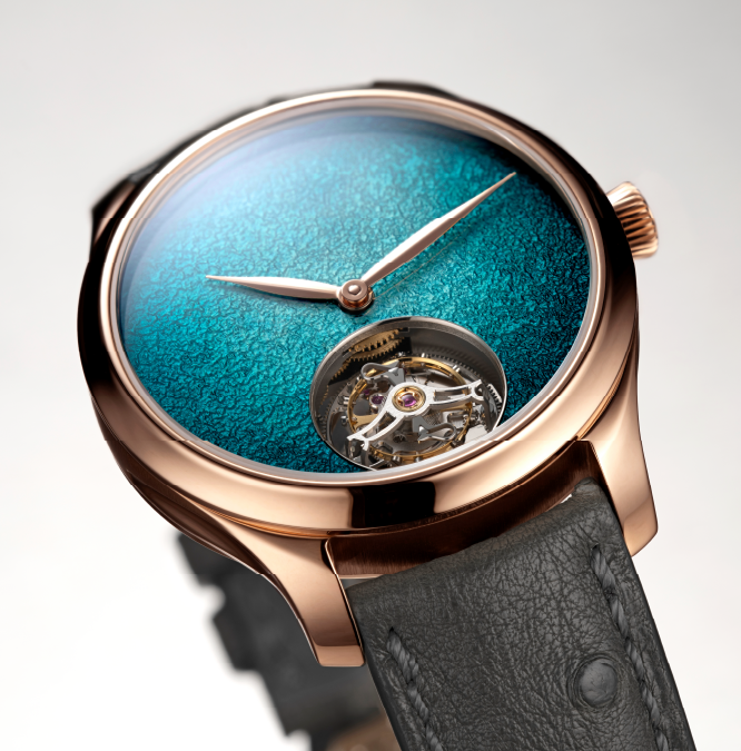 Endeavour Tourbillon Concept Turquoise Enamel - Cortina Watch Taiwan