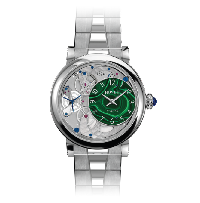 Récital 12 Chapter Two ‐ 40mm Malachite Dial, Titanium Case - Cortina Watch Taiwan