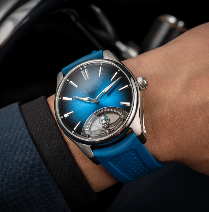  Pioneer Retrograde Seconds Midnight Blue - Cortina Watch Taiwan