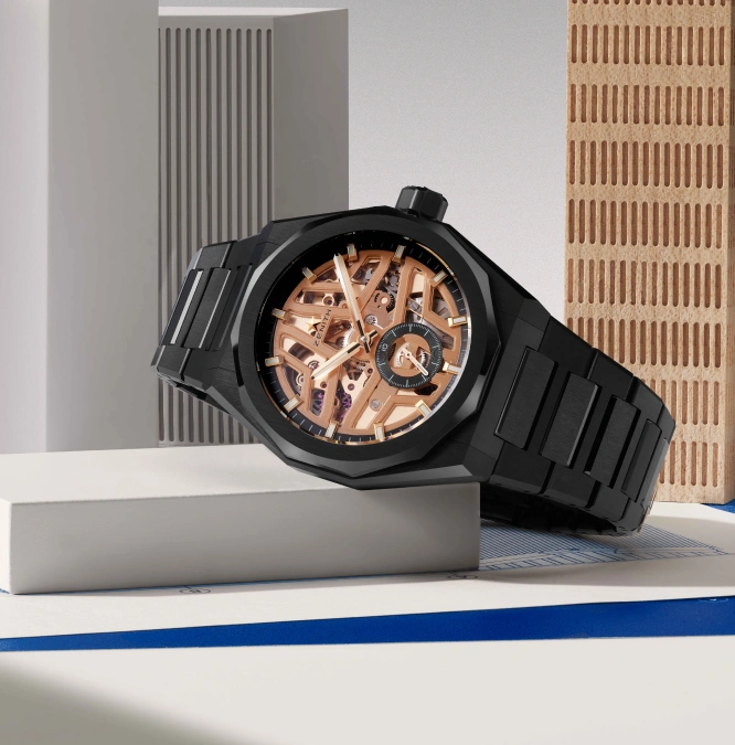 DEFY SKYLINE SKELETON - Cortina Watch Taiwan