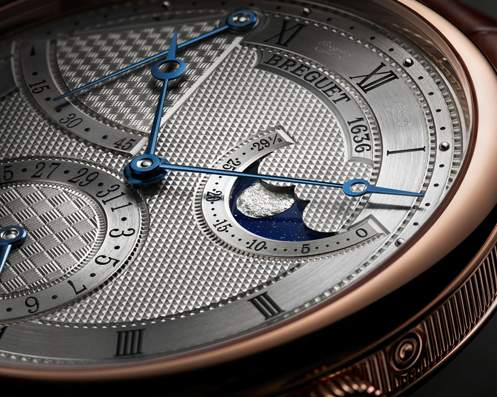 Close Up On The Dial Of The Breguet Ref