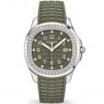 patek philippe aquanaut luce stainless steel khaki green dial ref 5267_200A_011 front